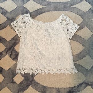 White Lace Top